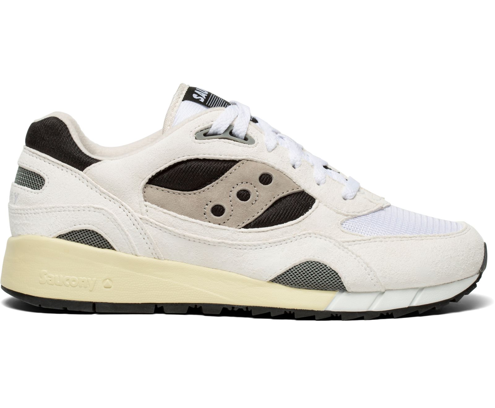 Saucony Shadow 6000 Women\'s Originals White / Black / Grey | AU 065DFMN